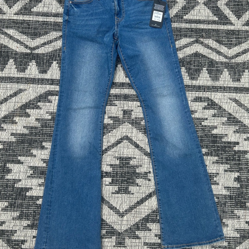 True Religion Blue Bootcut Jeans